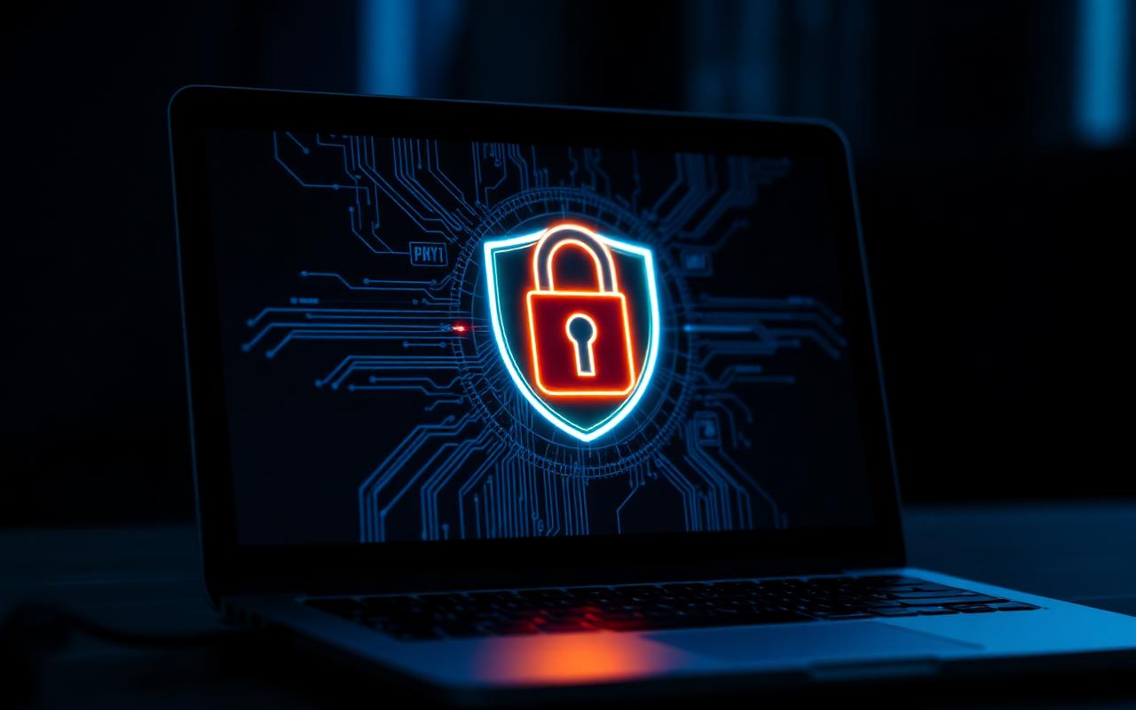 VPN Nedir, Hangi Durumlarda Gerekli? • Teknoloji • Harika Bir Tavsiye VPN Nedir, Hangi Durumlarda Gerekli? — Dizüstü ekranında kilit ikonu | Teknoloji rehberi